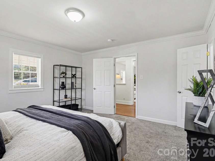 28 2nd Street, Cramerton, NC 28032.  MLS# CAR4357409, YatesRealty ID 26217. Oversized primary bedroom.