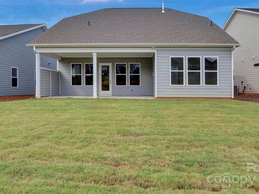 3023 Lake Como Drive, Monroe, NC 28110.  MLS# CAR4281950, YatesRealty ID 26218. Rear exterior