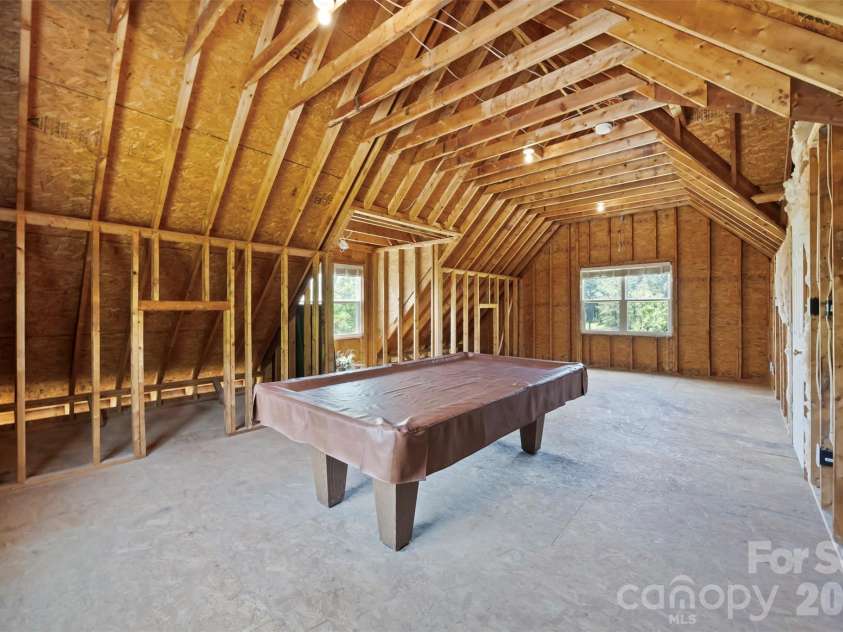 5639 White Store Road, Wingate, NC 28174.  MLS# CAR4384824, YatesRealty ID 26238. Unfinished Attic