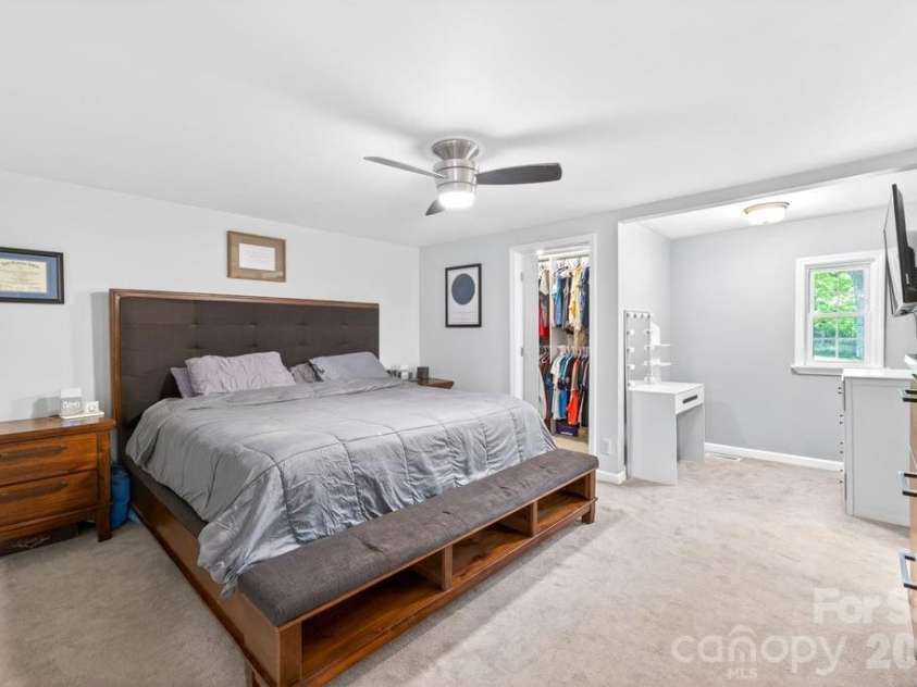 3407 Ratchford Drive, Gastonia, NC 28056.  MLS# CAR4385064, YatesRealty ID 26239. Primary Bedroom