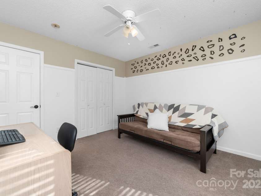 1025 Hunter Valley Road, Shelby, NC 28150.  MLS# CAR4234430, YatesRealty ID 2625. Second bedroom or office.