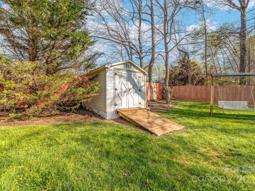 1025 Hunter Valley Road, Shelby, NC 28150.  MLS# CAR4234430, YatesRealty ID 2625. Storage building remains.