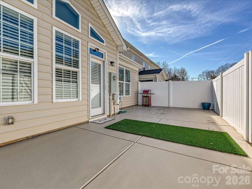 113 Park View Drive, Belmont, NC 28012.  MLS# CAR4352382, YatesRealty ID 2627. Patio