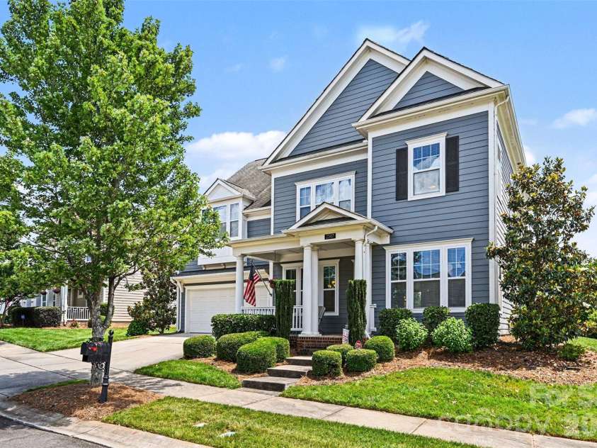 2507 Lochview Street, Pineville, NC 28134.  MLS# CAR4384692, YatesRealty ID 26273. Front