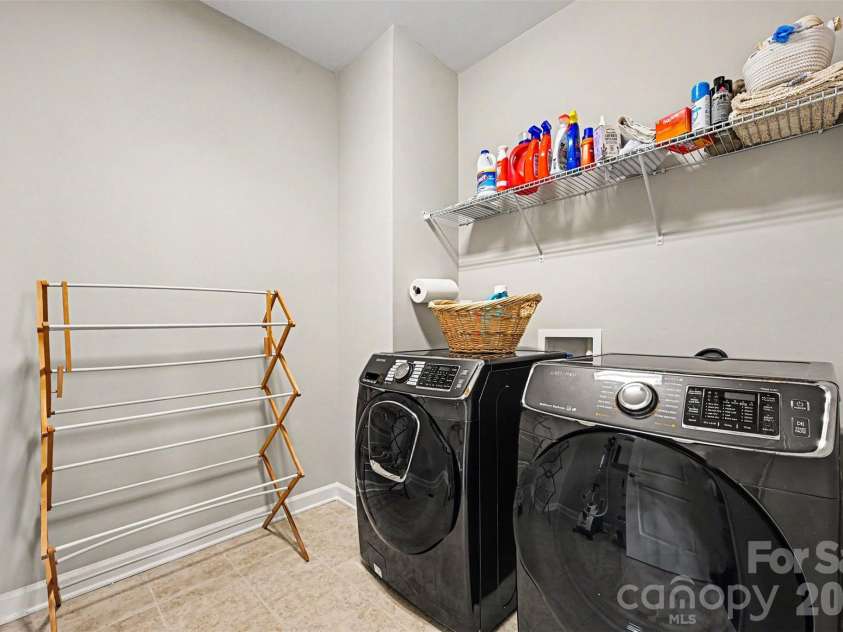2507 Lochview Street, Pineville, NC 28134.  MLS# CAR4384692, YatesRealty ID 26273. Second Level Laundry Room