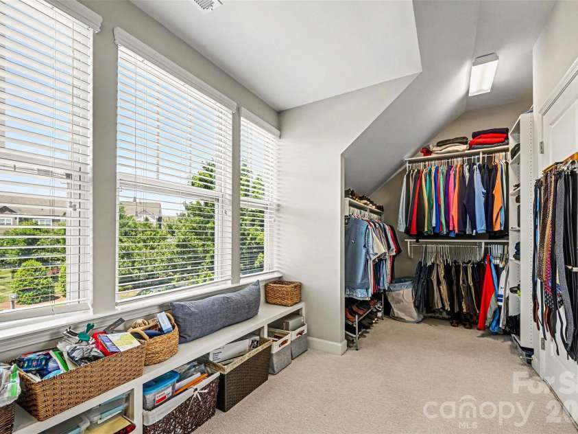 2507 Lochview Street, Pineville, NC 28134.  MLS# CAR4384692, YatesRealty ID 26273. Second Level Primary Closet