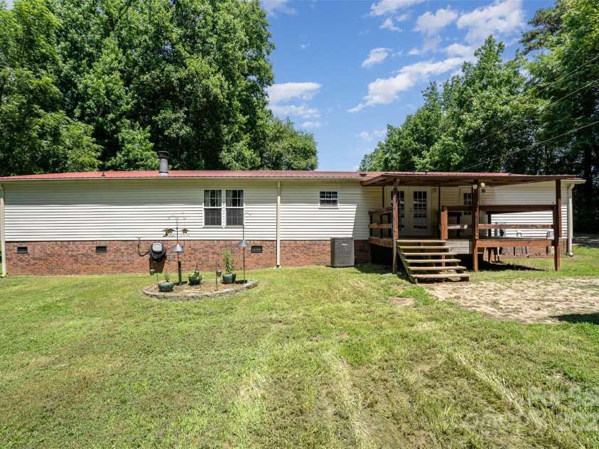 495 Brumley Road, Mooresville, NC 28115.  MLS# CAR4272935, YatesRealty ID 26284. Back of Home