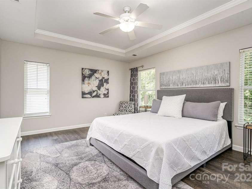 3009 Early Rise Avenue, Indian Trail, NC 28079.  MLS# CAR4241986, YatesRealty ID 26287. Primary Bedroom