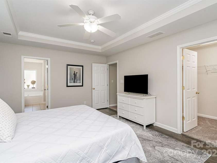 3009 Early Rise Avenue, Indian Trail, NC 28079.  MLS# CAR4241986, YatesRealty ID 26287. Primary with Walk-In Closet