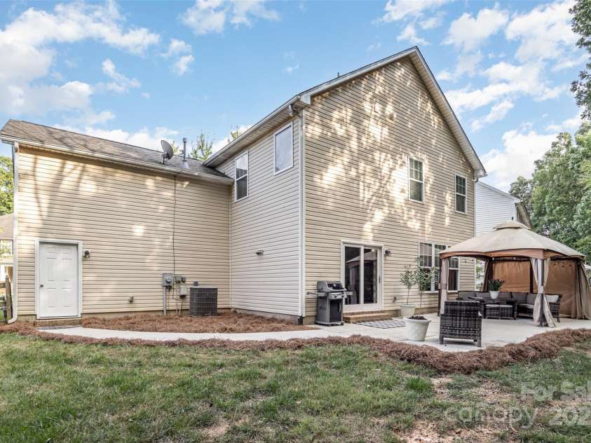 3009 Early Rise Avenue, Indian Trail, NC 28079.  MLS# CAR4241986, YatesRealty ID 26287. Rear Elevation 2