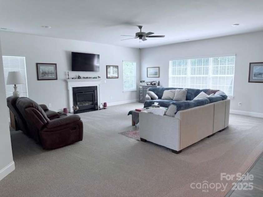231 Glenwood Drive, Oakboro, NC 28129.  MLS# CAR4273130, YatesRealty ID 26289. Living Room