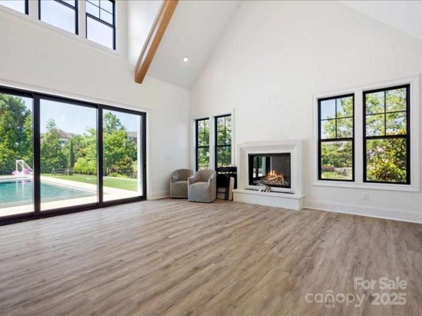 4208 Antioch Church Road, Weddington, NC 28104.  MLS# CAR4282332, YatesRealty ID 26291. Pool House Living Room