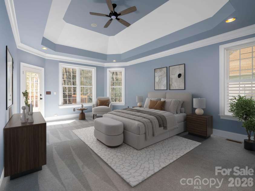 7919 Glen Abbey Circle, Stanley, NC 28164.  MLS# CAR4350956, YatesRealty ID 26292. Virtually Staged