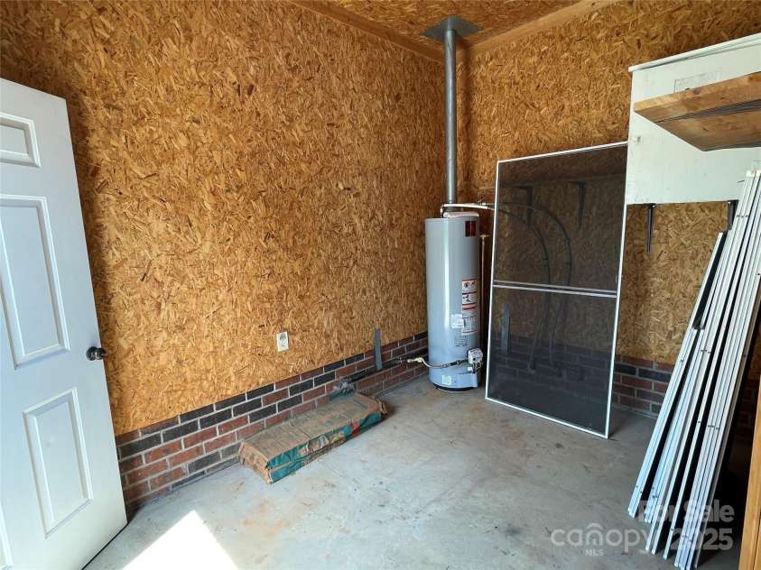 2515 Myra Lane, Lincolnton, NC 28092.  MLS# CAR4274497, YatesRealty ID 26293. Storage room in off 2 car attached garage