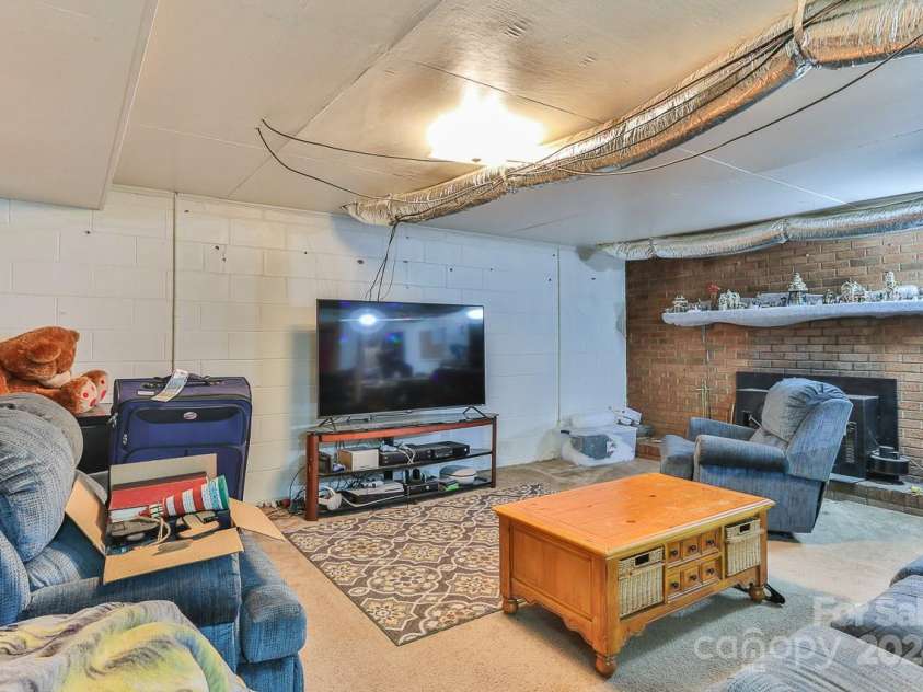 225 Frye Heights, Taylorsville, NC 28681.  MLS# CAR4182263, YatesRealty ID 2630. Downstairs den