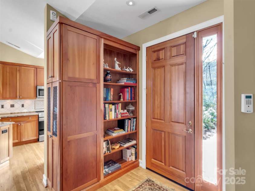 78 Aster Lane, Waynesville, NC 28786.  MLS# CAR4240828, YatesRealty ID 2630. Cherry Custom Built-Ins