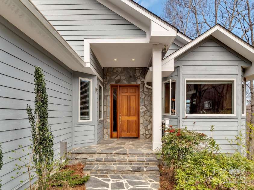 78 Aster Lane, Waynesville, NC 28786.  MLS# CAR4240828, YatesRealty ID 2630. Welcoming Entry