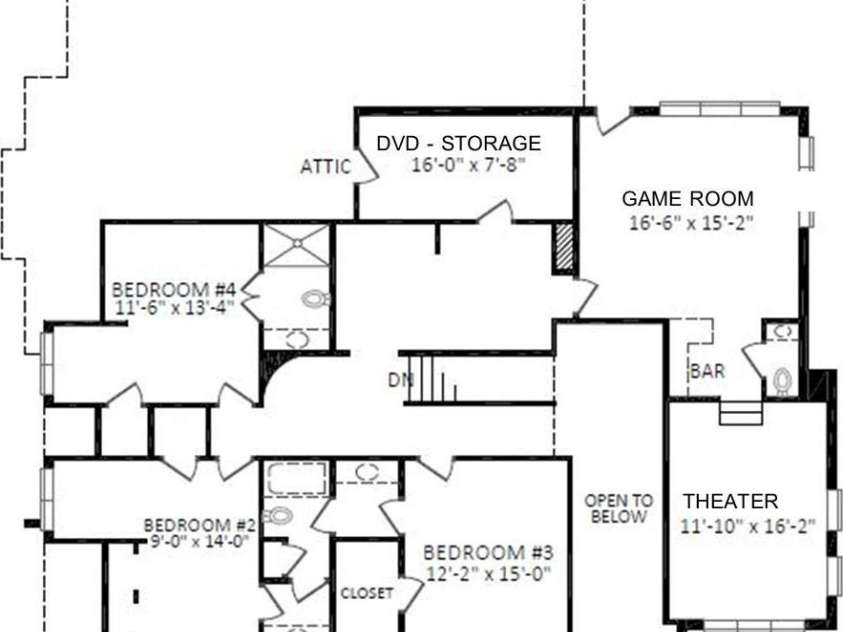 163 Maranta Road, Mooresville, NC 28117.  MLS# CAR4361489, YatesRealty ID 26300. Second Floor Plan
