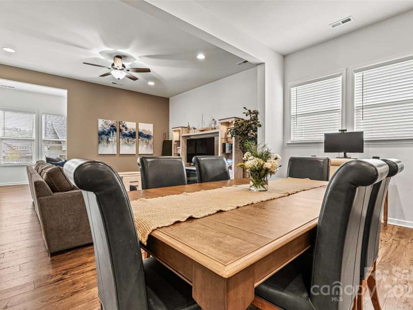 213 Warbler Drive, Wesley Chapel, NC 28110.  MLS# CAR4291707, YatesRealty ID 26301. Dining Table