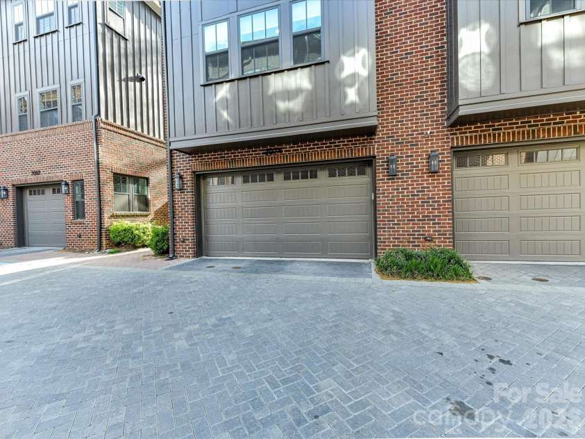 3074 Selwyn Avenue, Charlotte, NC 28209.  MLS# CAR4366300, YatesRealty ID 26301. SIDE by SIDE 2 car garage - rear entry