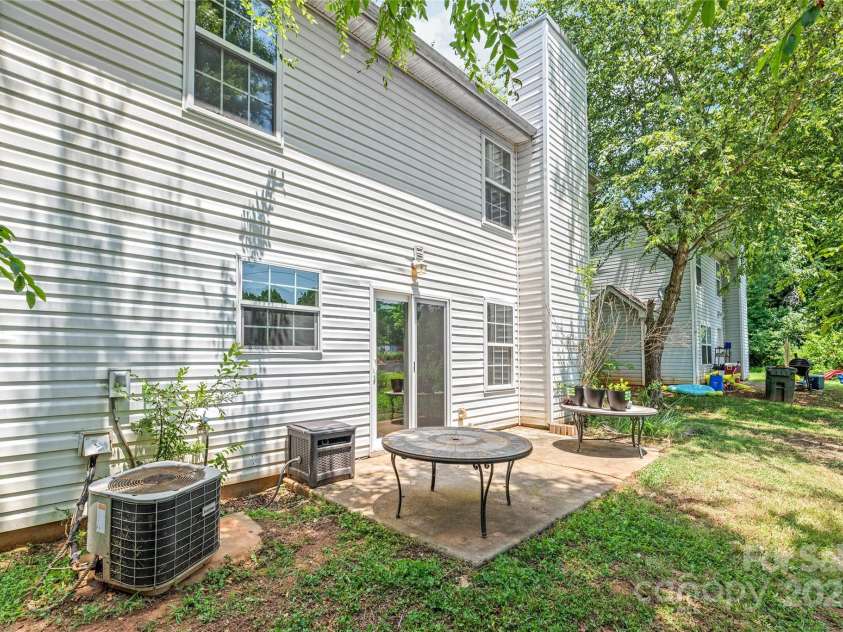 1276 Winding Path Road, Clover, SC 29710.  MLS# CAR4272522, YatesRealty ID 26302. Back patio