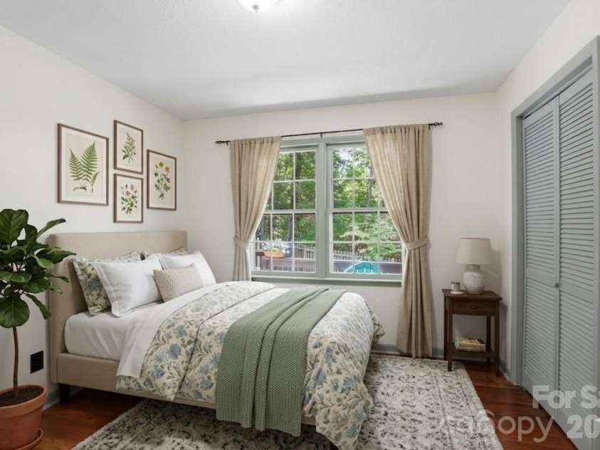 38 Nixon Terrace, Asheville, NC 28805.  MLS# CAR4385121, YatesRealty ID 26316. Virtually staged bedroom 2