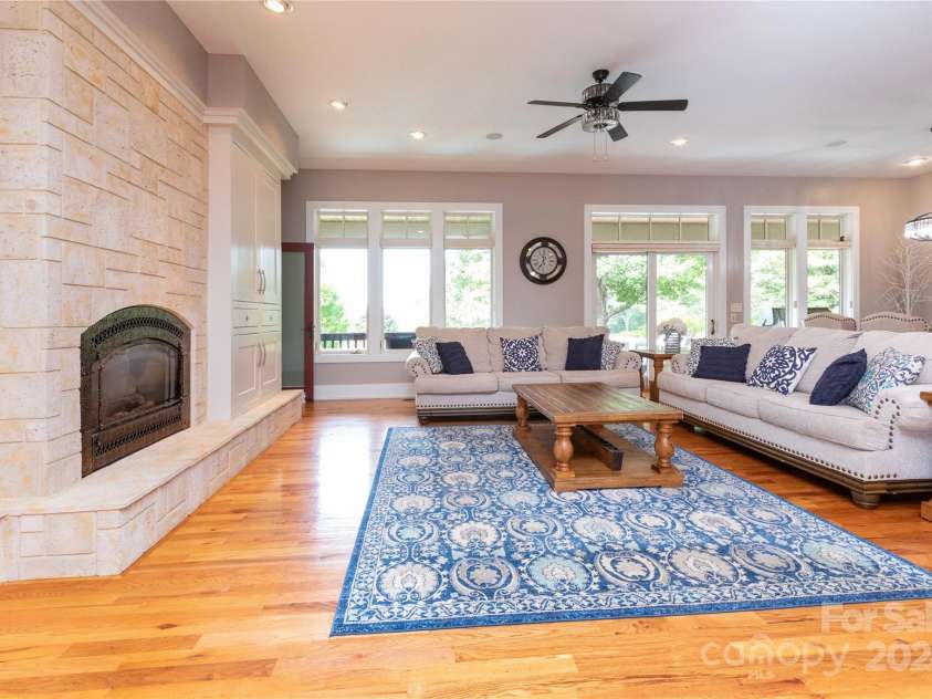 30 Rilandwell Drive, Fletcher, NC 28732.  MLS# CAR4181233, YatesRealty ID 26319. Living Room