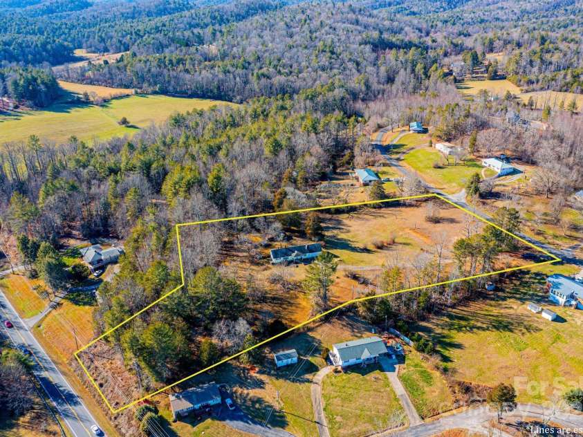 4663 Kings Creek Church Road, Lenoir, NC 28645.  MLS# CAR4213466, YatesRealty ID 2632. Property Lines are an estimate