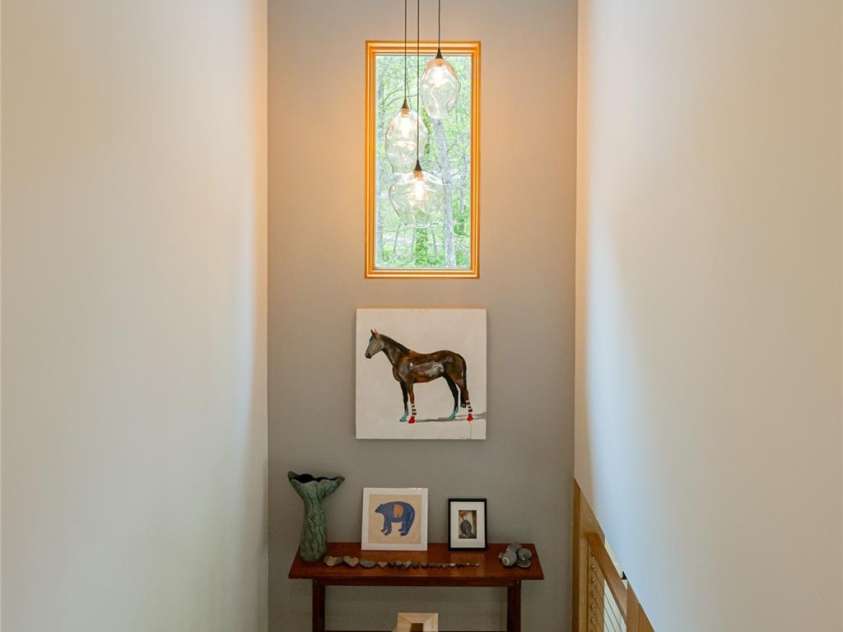 2057 Riceville Road, Asheville, NC 28805.  MLS# CAR4252672, YatesRealty ID 26320. Stairwell