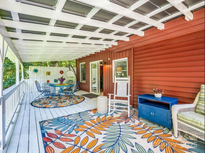 2430 2434 Mountain Page Road, Saluda, NC 28773.  MLS# CAR4276015, YatesRealty ID 26321. Door leads to the kitchen