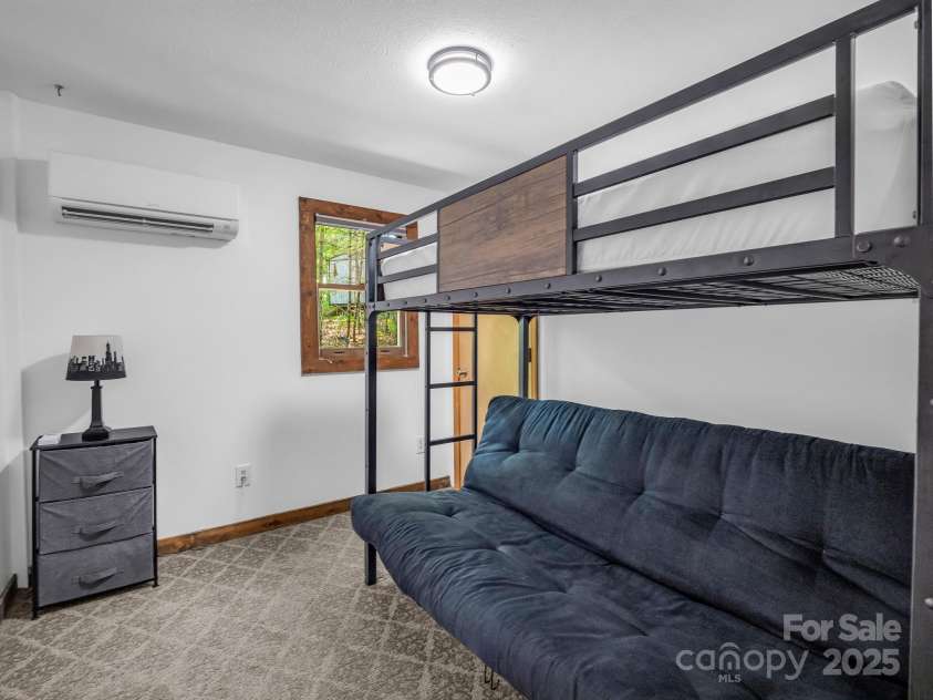 2430 2434 Mountain Page Road, Saluda, NC 28773.  MLS# CAR4276015, YatesRealty ID 26321. Office/study on the lower level