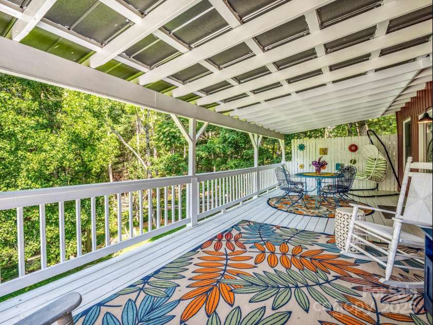 2430 2434 Mountain Page Road, Saluda, NC 28773.  MLS# CAR4276015, YatesRealty ID 26321. Peaceful and private