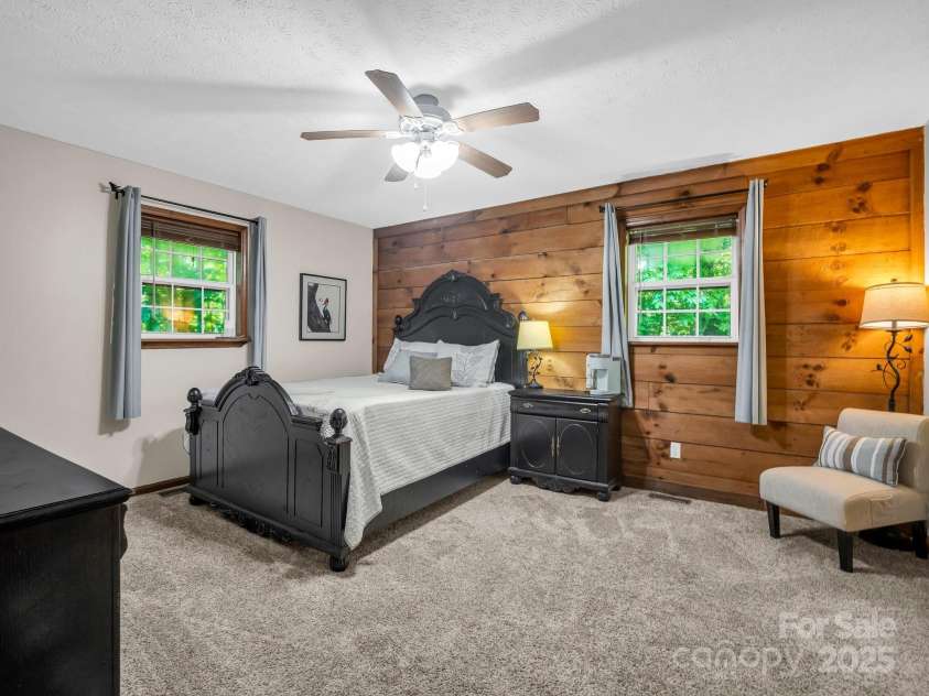 2430 2434 Mountain Page Road, Saluda, NC 28773.  MLS# CAR4276015, YatesRealty ID 26321. Primary bedroom at #2434