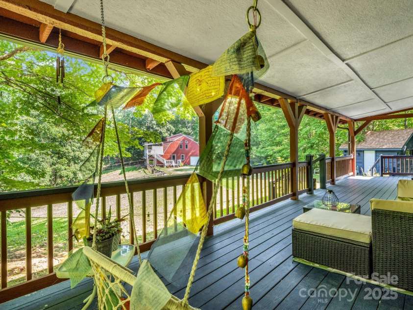 2430 2434 Mountain Page Road, Saluda, NC 28773.  MLS# CAR4276015, YatesRealty ID 26321. View of 2430 from 2434