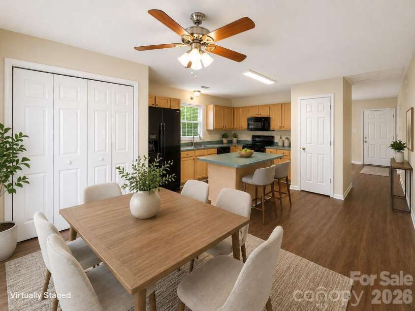 3024 Dairy Farm Drive, Monroe, NC 28110.  MLS# CAR4376209, YatesRealty ID 26326. Kitchen with Virtual Staging