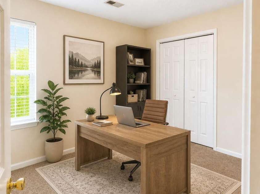 3024 Dairy Farm Drive, Monroe, NC 28110.  MLS# CAR4376209, YatesRealty ID 26326. Third Bedroom with Virtual Staging