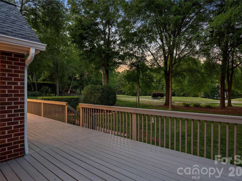 9311 Brentfield Road, Huntersville, NC 28078.  MLS# CAR4382163, YatesRealty ID 26327. Hardwoods create a lovely canopy.