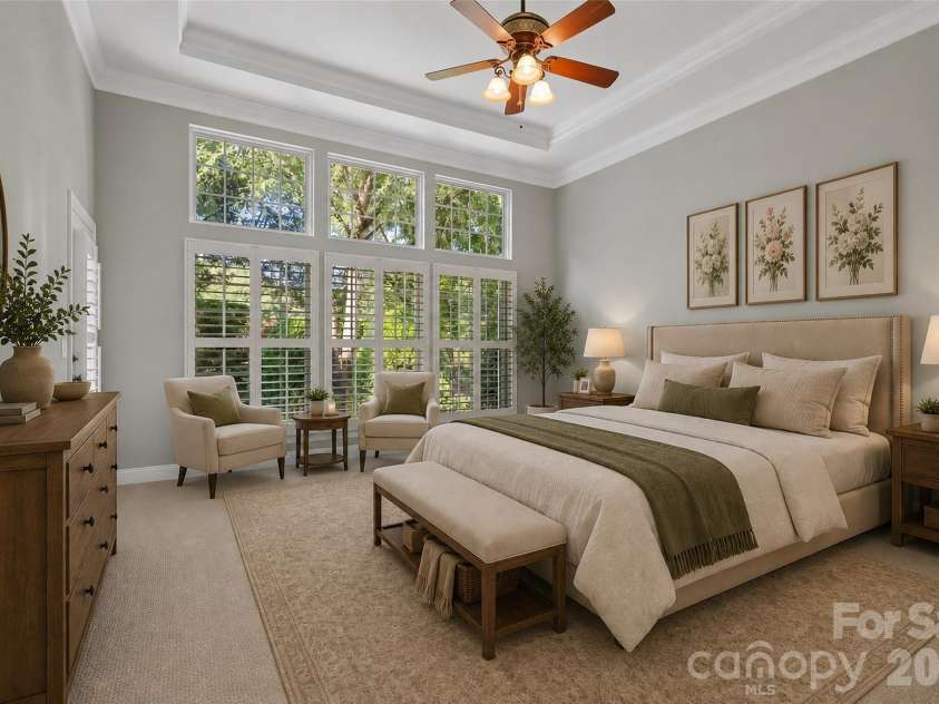 9311 Brentfield Road, Huntersville, NC 28078.  MLS# CAR4382163, YatesRealty ID 26327. Virtually Staged