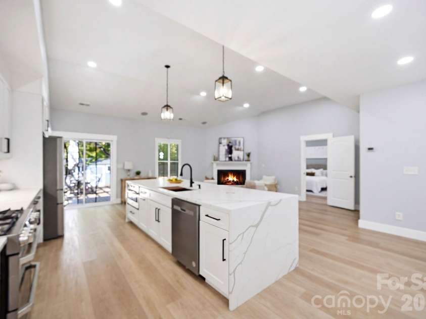 3824 Martele Drive, Mint Hill, NC 28227.  MLS# CAR4383750, YatesRealty ID 26339. Kitchen Area