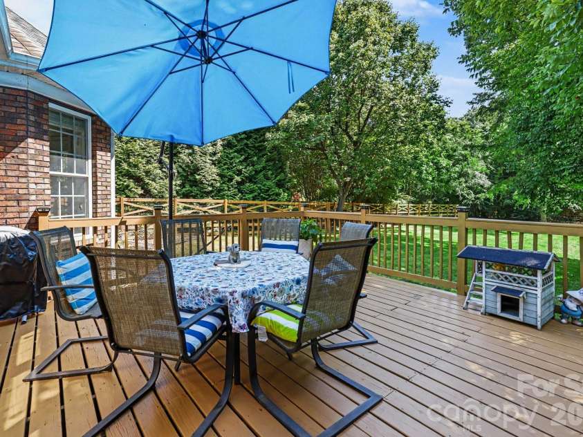 163 Evening Shadow Road, Lake Wylie, SC 29710.  MLS# CAR4385508, YatesRealty ID 26343. Back Deck