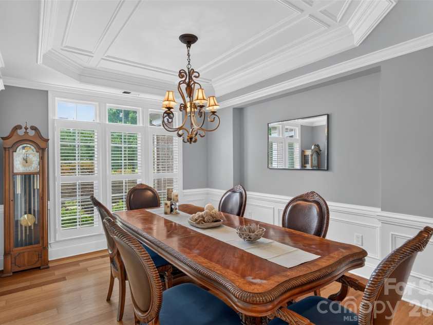 10102 Stonesby Lane, Waxhaw, NC 28173.  MLS# CAR4394343, YatesRealty ID 26346. Dining room