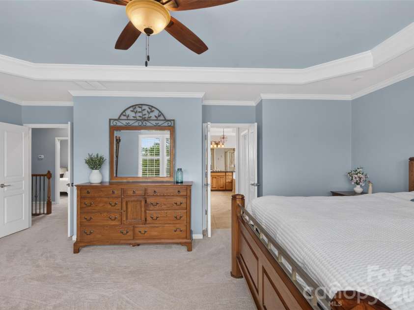 10102 Stonesby Lane, Waxhaw, NC 28173.  MLS# CAR4394343, YatesRealty ID 26346. Primary Bedroom