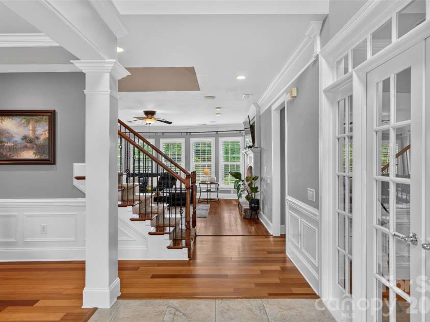 10102 Stonesby Lane, Waxhaw, NC 28173.  MLS# CAR4394343, YatesRealty ID 26346. View from front door