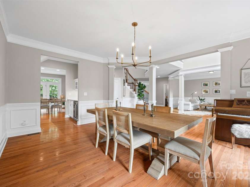 927 Cove Point Lane, Tega Cay, SC 29708.  MLS# CAR4267530, YatesRealty ID 26350. Dining room