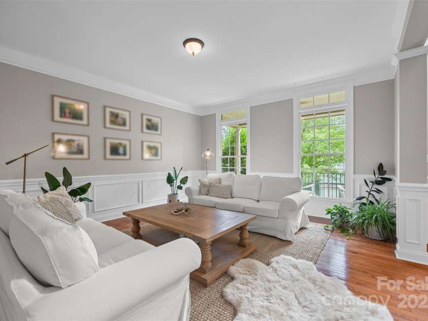 927 Cove Point Lane, Tega Cay, SC 29708.  MLS# CAR4267530, YatesRealty ID 26350. Front Living room