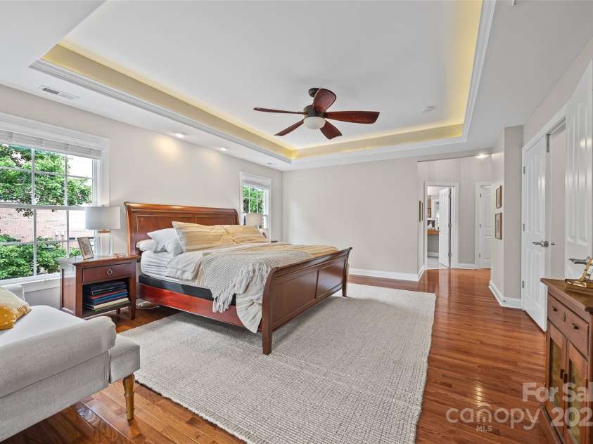 927 Cove Point Lane, Tega Cay, SC 29708.  MLS# CAR4267530, YatesRealty ID 26350. Primary Bedroom