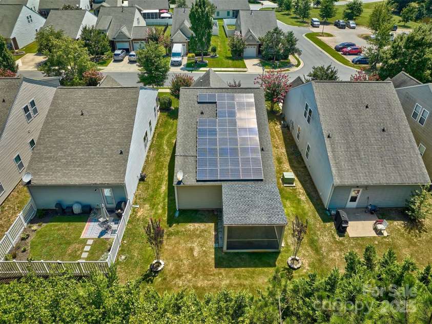 5176 Crystal Lakes Drive, Rock Hill, SC 29732.  MLS# CAR4281097, YatesRealty ID 26352. Solar panels add efficiency