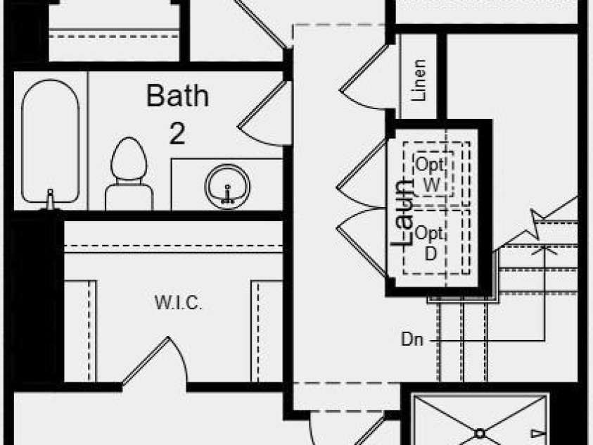 308 Catawba Avenue, Davidson, NC 28036.  MLS# CAR4259136, YatesRealty ID 26354. Upper Level Floor Plan - Additional Highlights include: gourmet kitchen, beverage center, drop zone