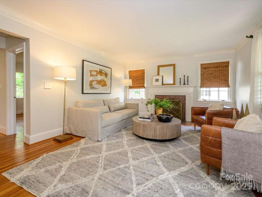 1596 Clayton Drive, Charlotte, NC 28203.  MLS# CAR4248323, YatesRealty ID 26357. 