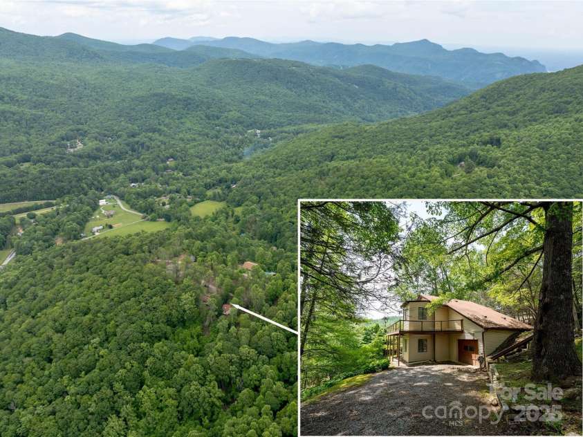 218 McGuffey Ridge Ridge, Gerton, NC 28735.  MLS# CAR4268730, YatesRealty ID 2637. Exterior